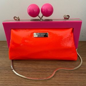 Kate Spade hot pink “retro” small bag